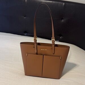 Michael Kors Brown Leather Tote